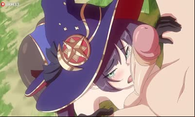 Genshin impact mona reward especial | Hentai Parody by jxh33